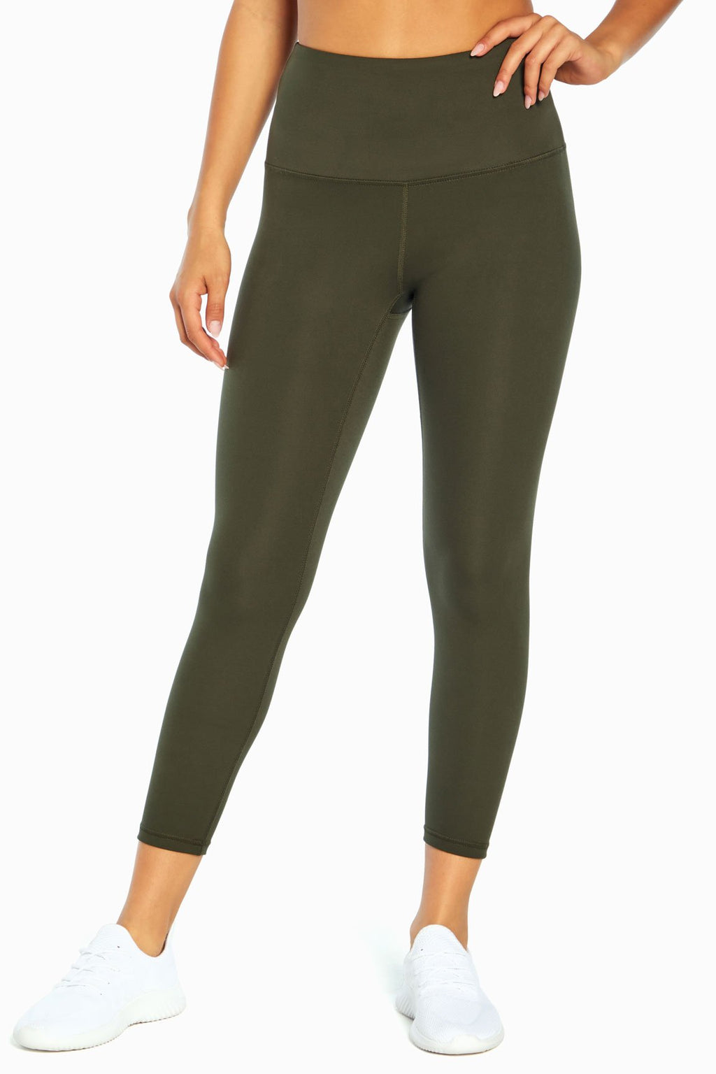 Zobha Ultra High Rise Crop Leggings Nwt Small Green Black Print Athletics -  $20 New With Tags - From Carolyn