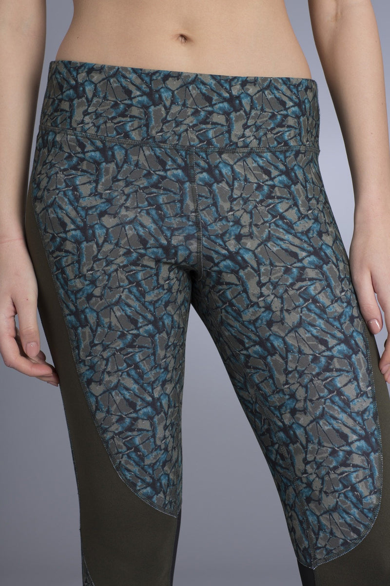 Eddin Legging With Contrast Panels