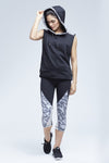 Jett Wide Sleeveless Hoodie